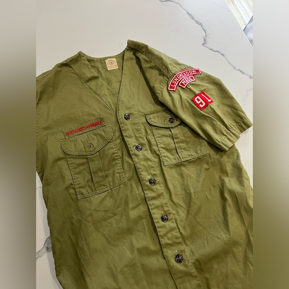 VNTG Boys Scouts shirt uniform - Picture 4 of 5